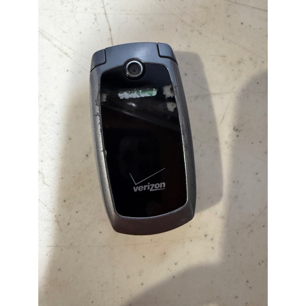 Samsung SCH U410 Flip Phone Verizon Basic Feature Phone‎ Prepaid Gray